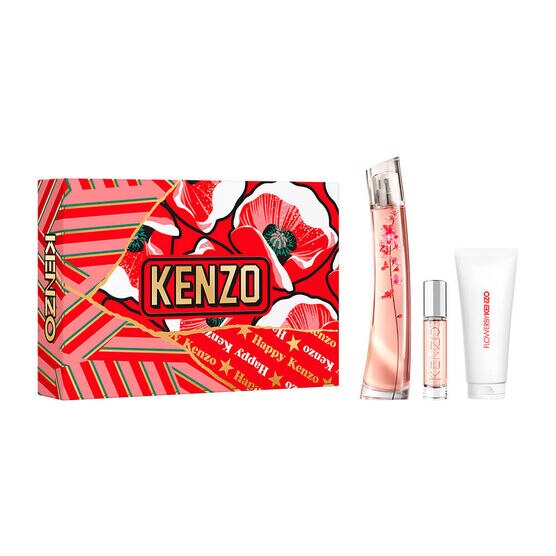 Kit Coffret Kenzo Flower By Kenzo Ikebana Feminino Eau de Parfum